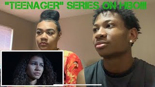 EUPHORIA HBO SERIES TRAILER REACTION VIDEO [upl. by Lindy]