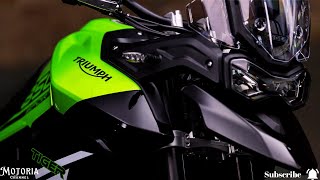 2025 Triumph Tiger Sport 850 amp 660 Roar with Bold New Colors for 2025 [upl. by Aleirbag745]