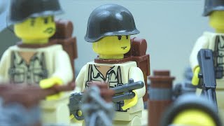 Lego DDay The Battle of Omaha Beach [upl. by Leuamme]