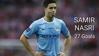 Samir Nasri  Top 27 goals For Manchester City  HD [upl. by Stedmann]