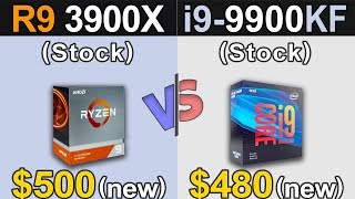 Ryzen 9 3900X Vs i99900KF  1080p and 1440p Gaming Benchmarks [upl. by Walcoff]