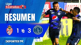 Real Sociedad 1  3 Motagua  Jornada 8  Liga Nacional  Clausura 2023  2024 [upl. by Udale]