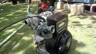 Briggs and Stratton 5hp pulse carb amp governor deleted [upl. by Rhynd]