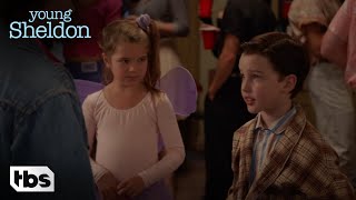 Young Sheldon Sheldon Goes to a Party Season 1 Episode 5 Clip  TBS [upl. by Brookner54]