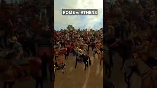 Rome vs Athens totalwar rome2 [upl. by Anyale]