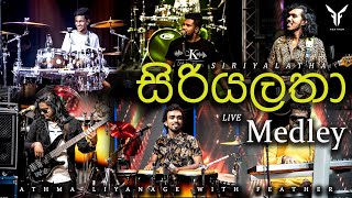 Siriyalatha සිරියලතා Live Medley by Feather [upl. by Airdnna378]