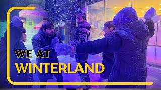 WinterLand in winters🥶😱 Lahore cousins winterLand [upl. by Kyl]