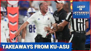 Three Takeaways From Kansas Jayhawks Footballs Loss to ASU The Blame Pie Has Many Slices amp More [upl. by Saks530]