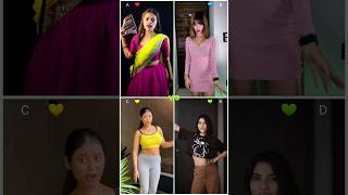 Who is best  🥰 Dipika Rana 🆚 Ananya 🆚 Aisha 🆚 Angel Rai trending nancy duet [upl. by Rudman]