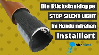 Die Rückstauklappe Stop Silent SL13 ex Light  Im Handumdrehen installiert [upl. by Nevek946]