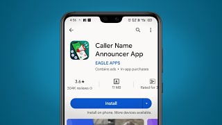 Caller Name Announcer App Kaise Use Kare  Caller Name Announcer App kaise Chalaye [upl. by Ahgiela]