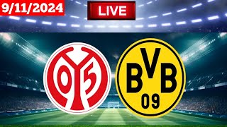 Mainz vs Borussia Dortmund  Bundesliga  Live Match Score HD [upl. by Lotus]