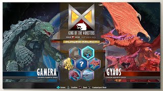 Gamera vs Gyaos with Healthbars [upl. by Rebmat]