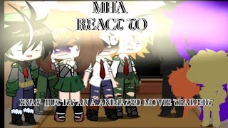 mha react to fnaf but an animated movie trailermy first mha video🤪😍✅️🎉💅✨️ [upl. by Stefania856]