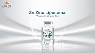 Viên uống bổ sung Kẽm  Zn Zinc Liposomal [upl. by Salisbury]