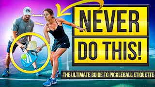 Pickleball ETIQUETTE 7 Unspoken Rules of the Pickleball Court [upl. by Isyak]