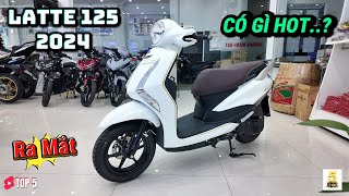 Yamaha Latte 125cc 2024 TRẮNG NHÁM ▶️ 387 triệu 1 em Latte 125cc 2024 🔴 TOP 5 ĐAM MÊ [upl. by Yreva]