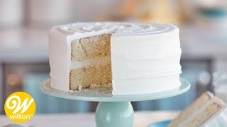 How To Make A Classic Yellow Cake  Wilton [upl. by Nylyoj77]