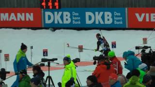 Biathlon 2017 in Ruhpolding [upl. by Nosduh444]