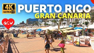 PUERTO RICO Gran Canaria November 2023 🔴Beach to Passarella Shopping Centre [upl. by Essiralc]