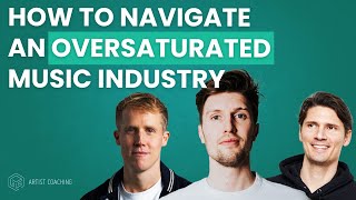 How to NAVIGATE an OVERSATURATED MUSIC INDUSTRY  Bassjackers Jay Hardway amp JoeySuki [upl. by Anaicilef]