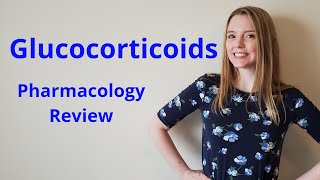 GLUCOCORTICOIDS  PHARMACOLOGY REVIEW [upl. by Lou]