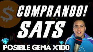 👀COMPRANDO SATS PASO A PASO✔ GEMA x100💎SATS PROMETE🚀🚀 ordinals [upl. by Fahy]