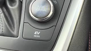 Toyota RAV4 Hybrid EV mode button  A marketing gimmick [upl. by Kumagai]