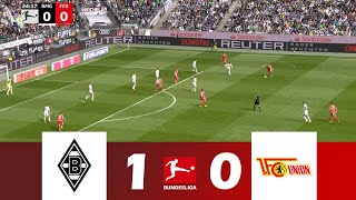 Borussia Mgladbach gegen 1 FC Union Berlin 10  Bundesliga 202425  Spielen Höhepunkte [upl. by Corena]