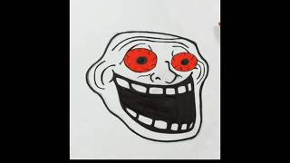 Troll face drawing shorts drawing viralvideos [upl. by Illona]