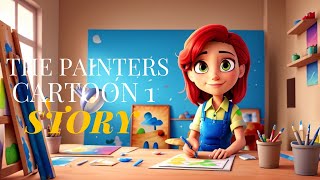 The painters vision story  Cartoon story 1  4k ultra  Realistic [upl. by Denver779]