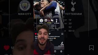 Spurs demolieren City 🤯 premierleuge football fussball spurs mancity [upl. by Herring915]