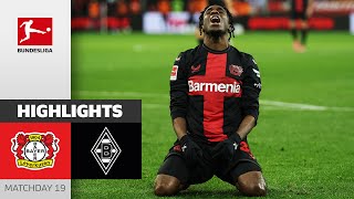 No LastMinute Win This Time  Bayer Leverkusen  Gladbach 00  Highlights  MD 19 – Bundesliga [upl. by Ameluz]