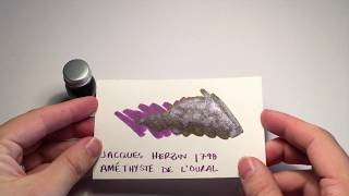 First Look  Jacques Herbin 1798 Amethyste de lOural [upl. by Attegroeg]