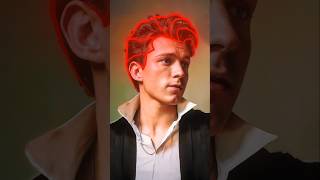 How To Draw HAIR in Tom Holland Trick 🤩🔥art drawing shorts [upl. by Pucida]