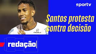 SANTOS RECLAMA DA ESCOLHA DA SEDE PARA FINAL DA COPINHA CONTRA O PALMEIRAS  Redação sportv  sportv [upl. by Ines]