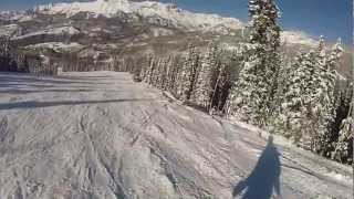 Sundance to Double Cabin  Telluride Ski Resort 2013 [upl. by Orecul]