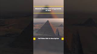 The Great Pyramids of Giza Ancient Marvels Unveiled pyramids [upl. by Lathe618]