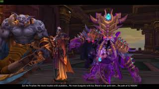 WOW BFA Zul the Prophet Betrayal Cinematic [upl. by Yra]