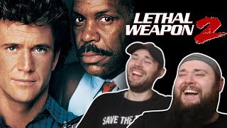 LETHAL WEAPON 2 1989 TWIN BROTHERS FIRST TIME WATCHING MOVIE REACTION [upl. by Nagn]