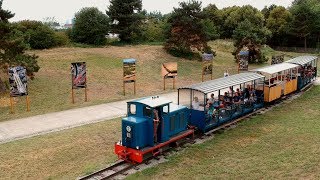 Le Chemin de Fer des Chanteraines vu du ciel Complete [upl. by Boarer]