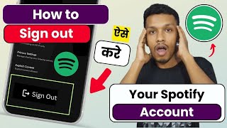 How to sign out spotify account  logout spotify account [upl. by Nylessoj]