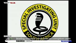 SIU DPWI brief Parliament on corruption cases [upl. by Nemad]