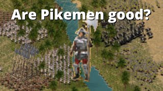 Are Pikemen worth making  Stronghold Crusader [upl. by Yc]