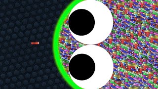 Slitherio AI 100000 Score Epic Slitherio Gameplay Slither Snake 294 [upl. by Anastasio]