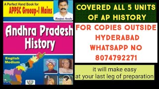 ANDHRA PRADESH HISTORY BY RAAJAA AVULA SIR [upl. by Llatsyrk292]