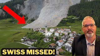 Ongoing Swiss Landslide Danger [upl. by Binni]