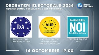 🔴 DEZBATERI ELECTORALE Referendumul republican constituțional  14102024 [upl. by Marlo]