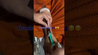 Blood sample Collection 🩸💉nursing doctor trending viralvideo ytshorts hospital [upl. by Zoubek105]