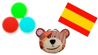 The colors in spanish  Education for kids [upl. by Annael]